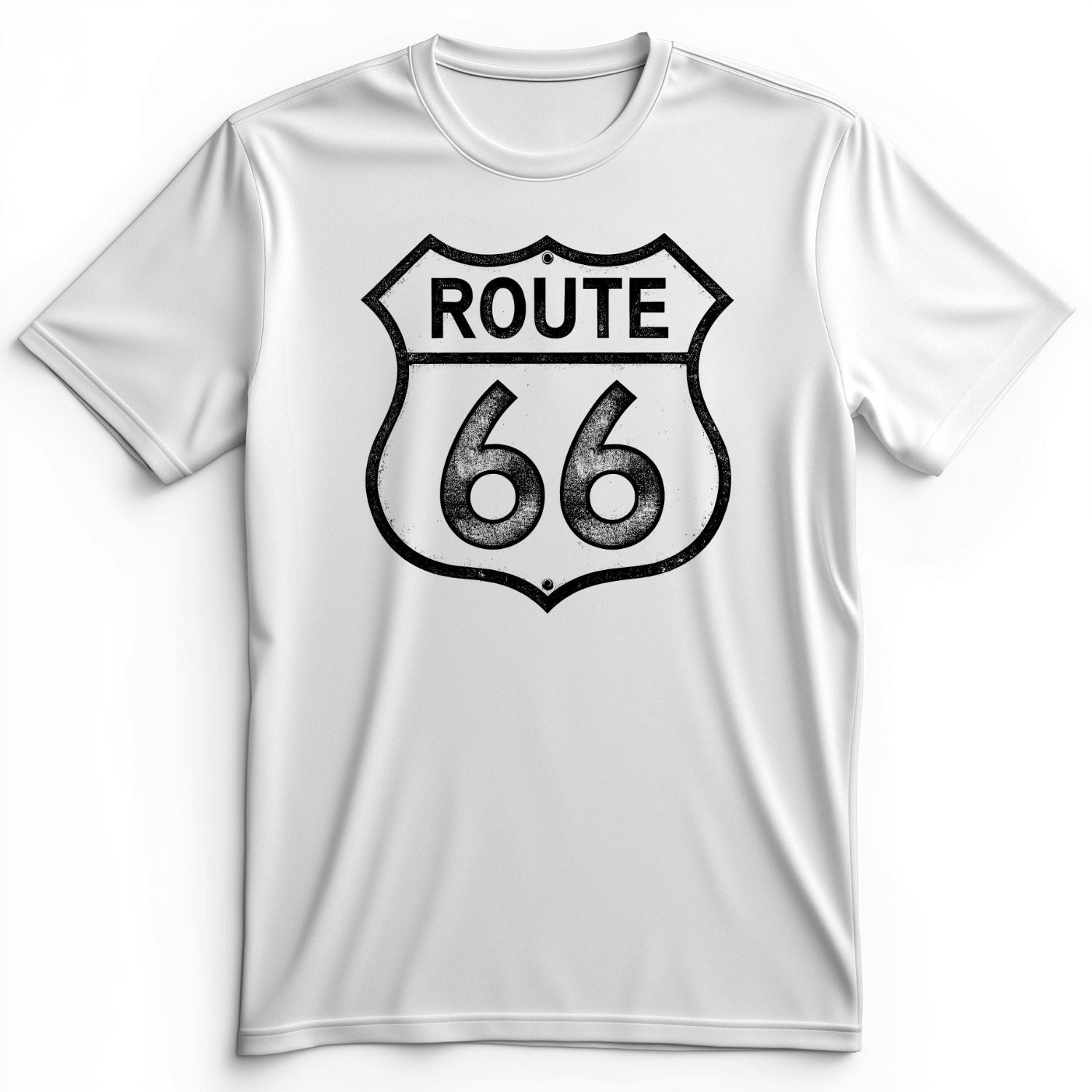 Route 66 Premium Tee White / S
