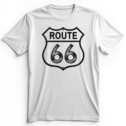 Route 66 Premium Tee White / S