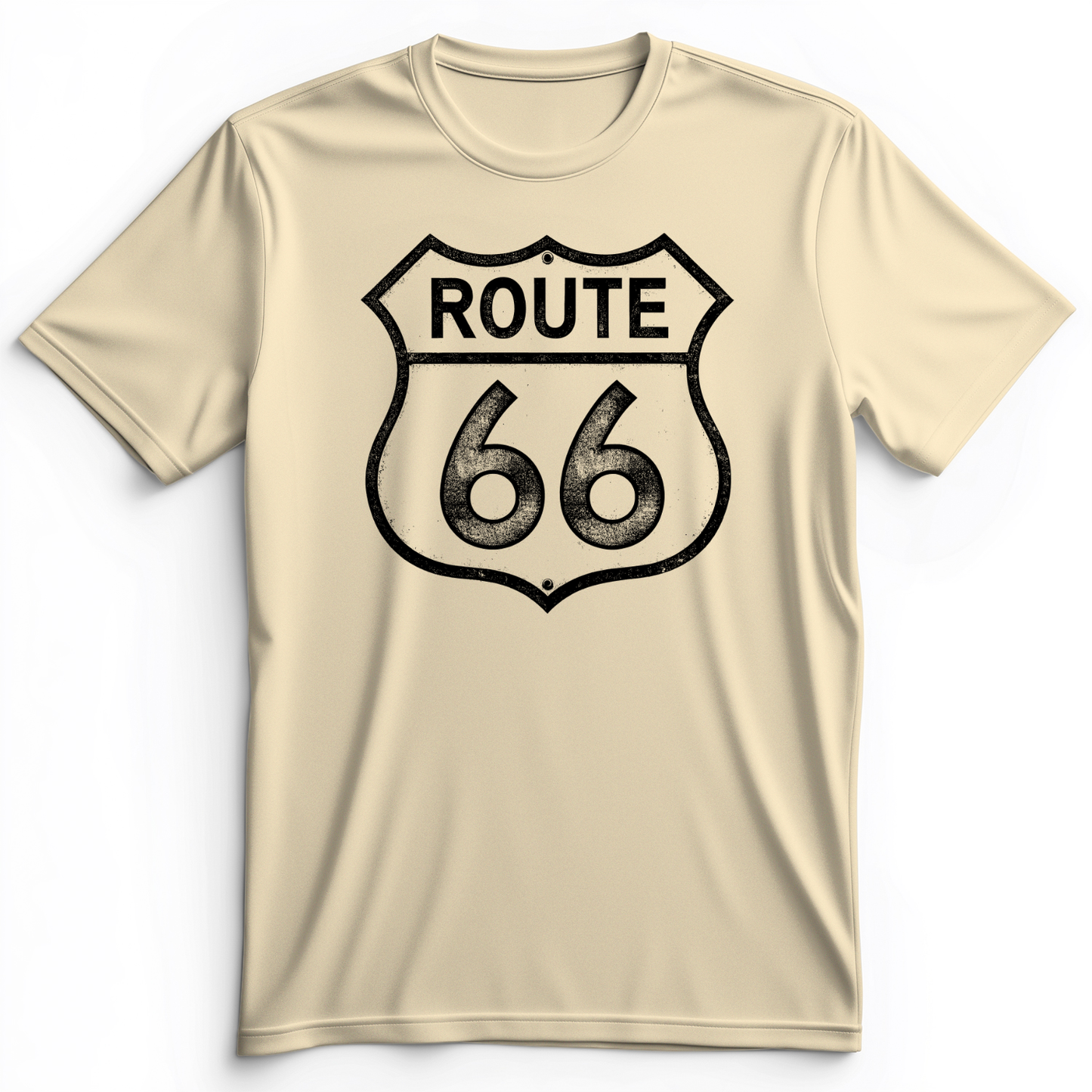 Route 66 Premium Tee Natural / S