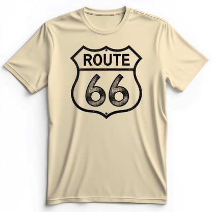 Route 66 Premium Tee Natural / S
