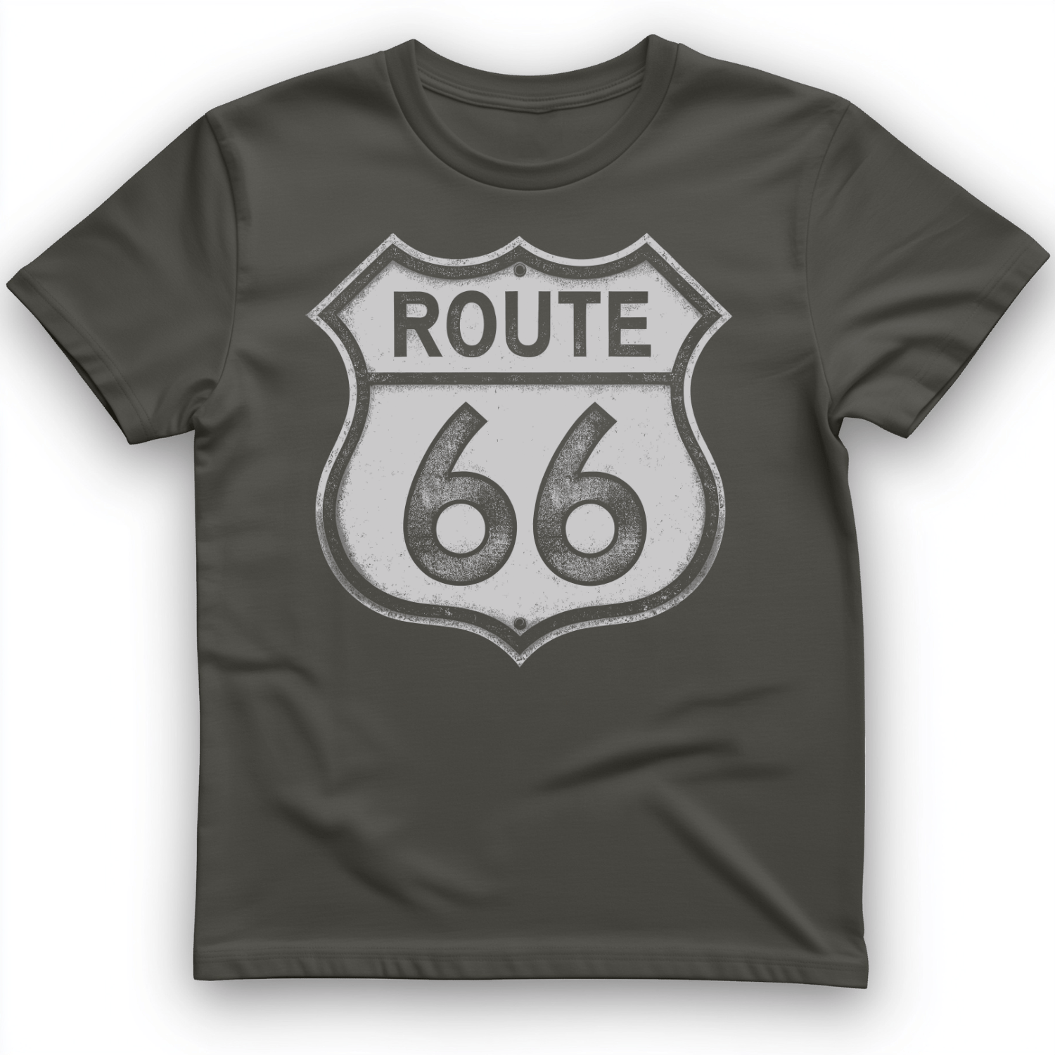 Route 66 T-Shirt Charcoal / S