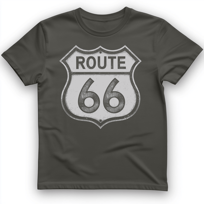 Route 66 T-Shirt Charcoal / S