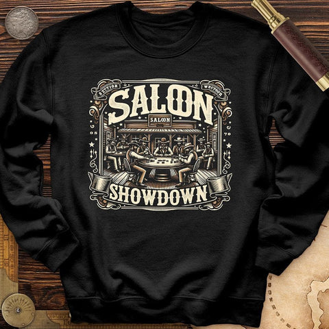 Saloon Showdown Crewneck Black / S