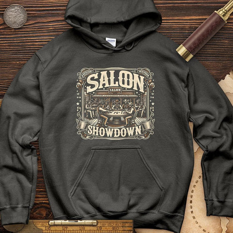 Saloon Showdown Hoodie Charcoal / S