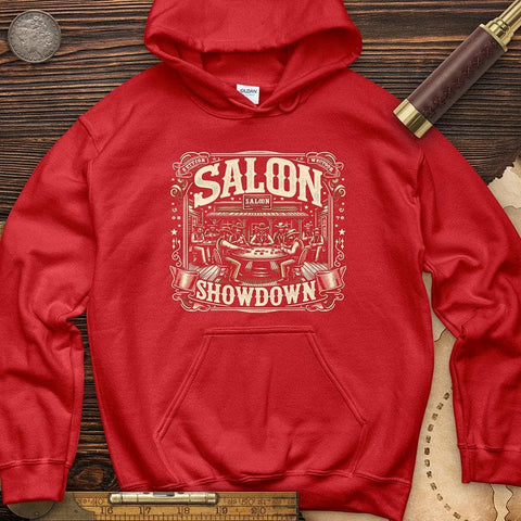 Saloon Showdown Hoodie Red / S