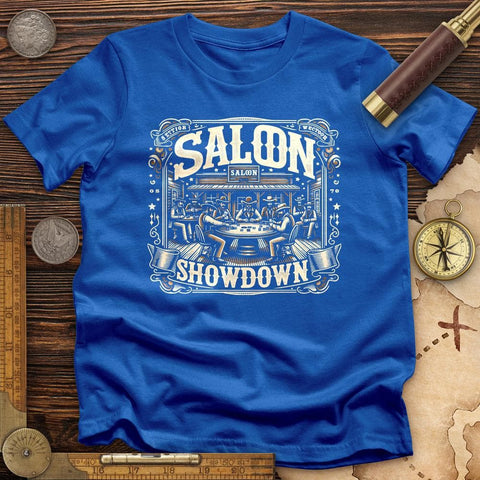 Saloon Showdown T-Shirt Royal / S