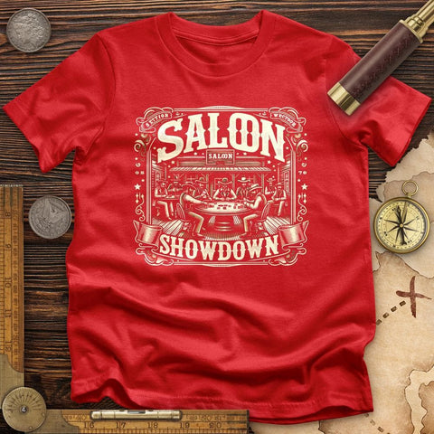 Saloon Showdown T-Shirt Red / S