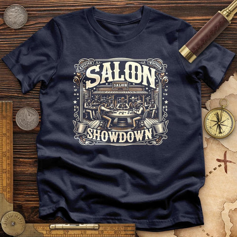 Saloon Showdown T-Shirt Navy / S