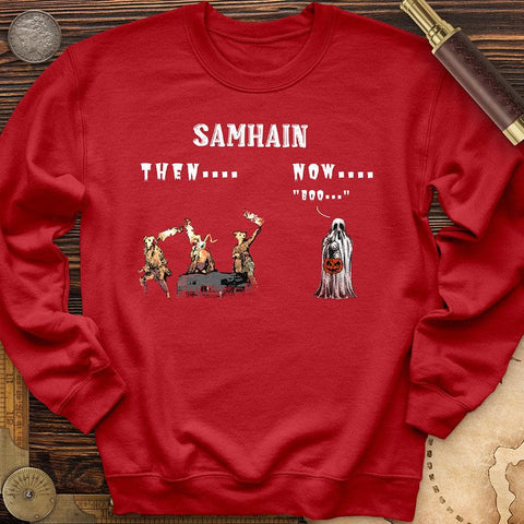 Samhain Crewneck Red / S