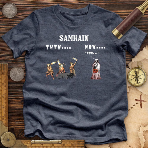 Samhain High Quality Tee Heather Navy / S