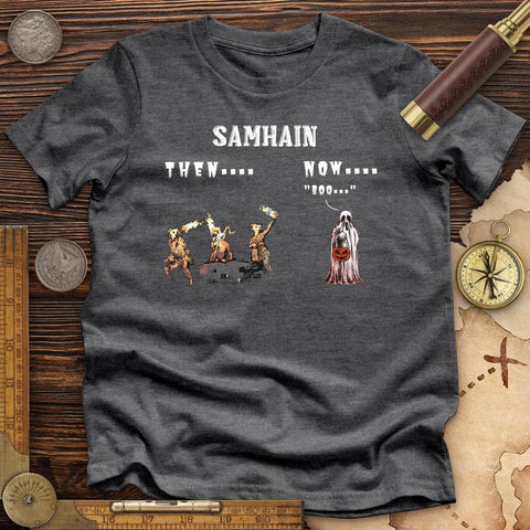 Samhain High Quality Tee Dark Grey Heather / S