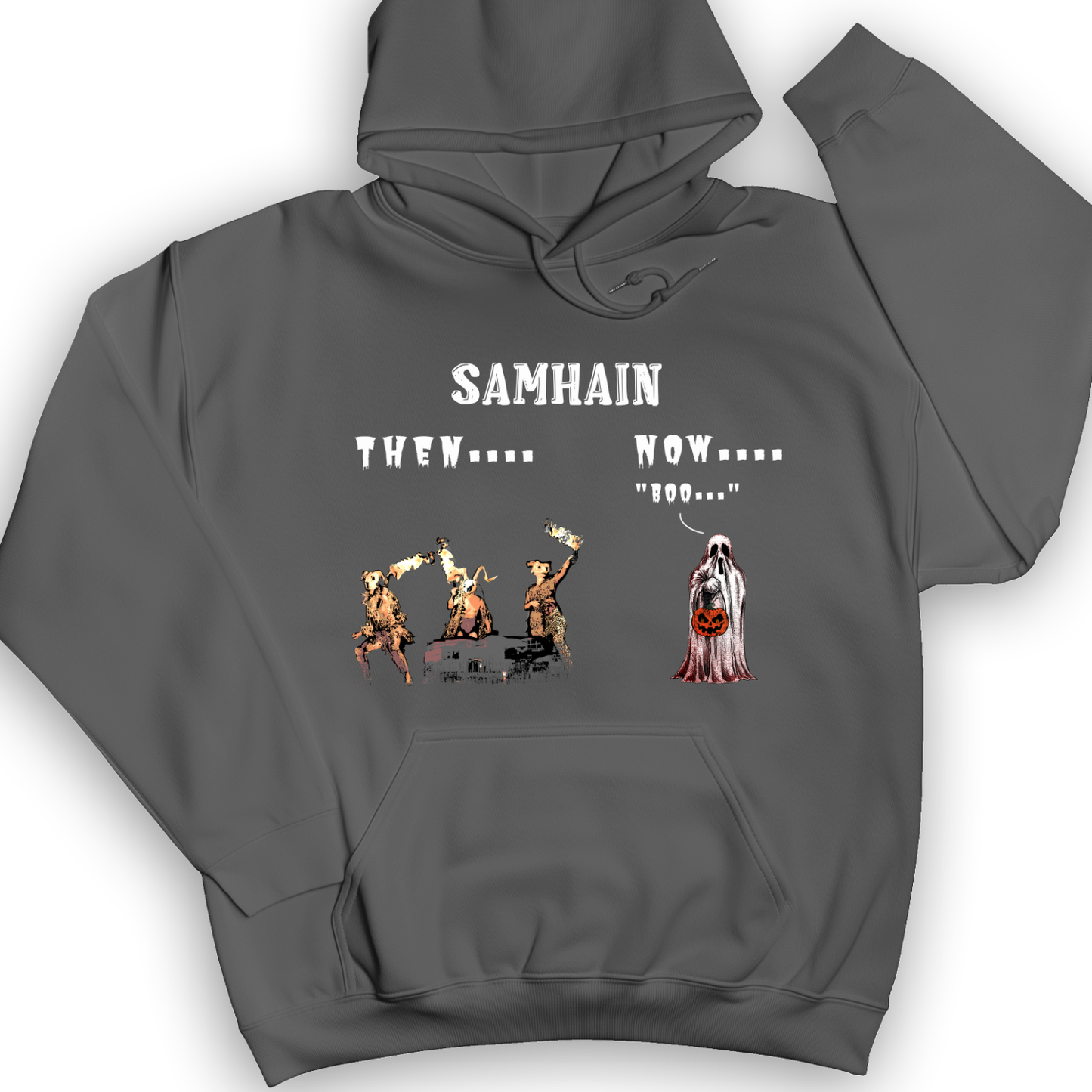Samhain Hoodie Charcoal / S