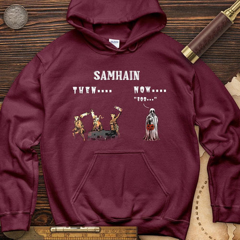 Samhain Hoodie Maroon / S