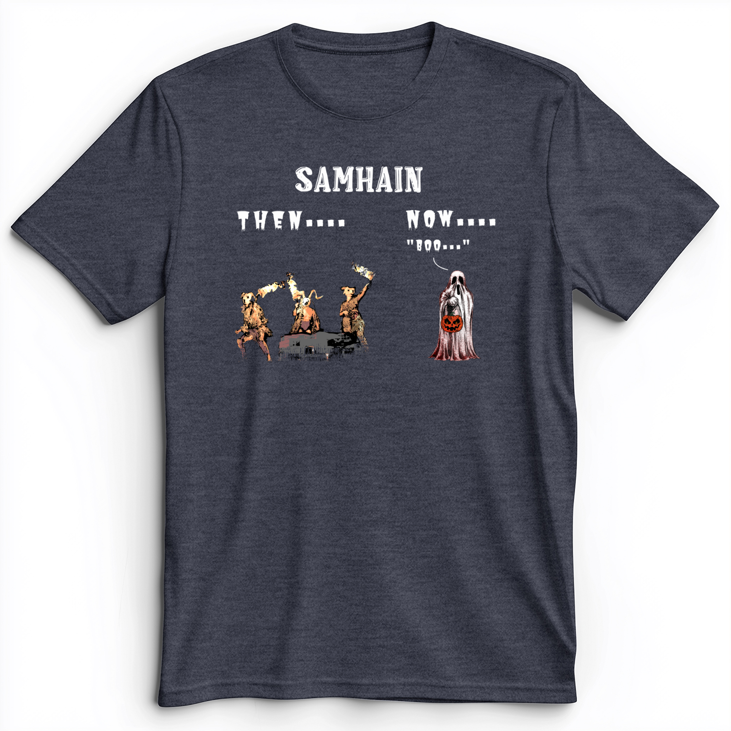 Samhain Premium Tee Heather Navy / S