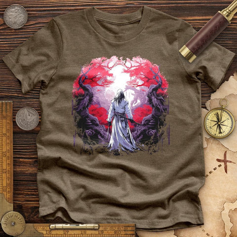 Samurai in the Forest Premium Quality Tee