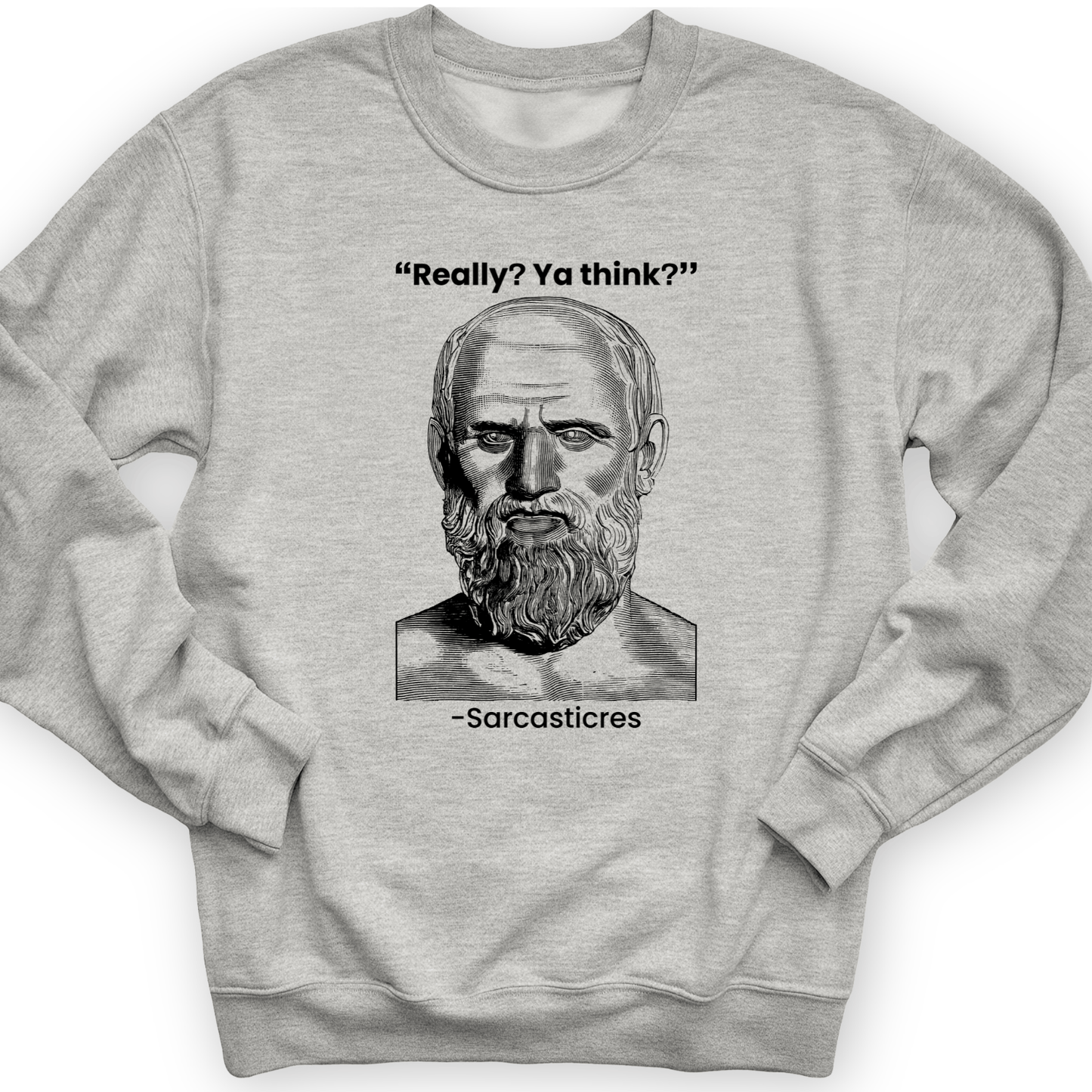 Sarcasticres Crewneck Sport Grey / S