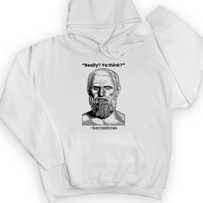 Sarcasticres Hoodie White / S