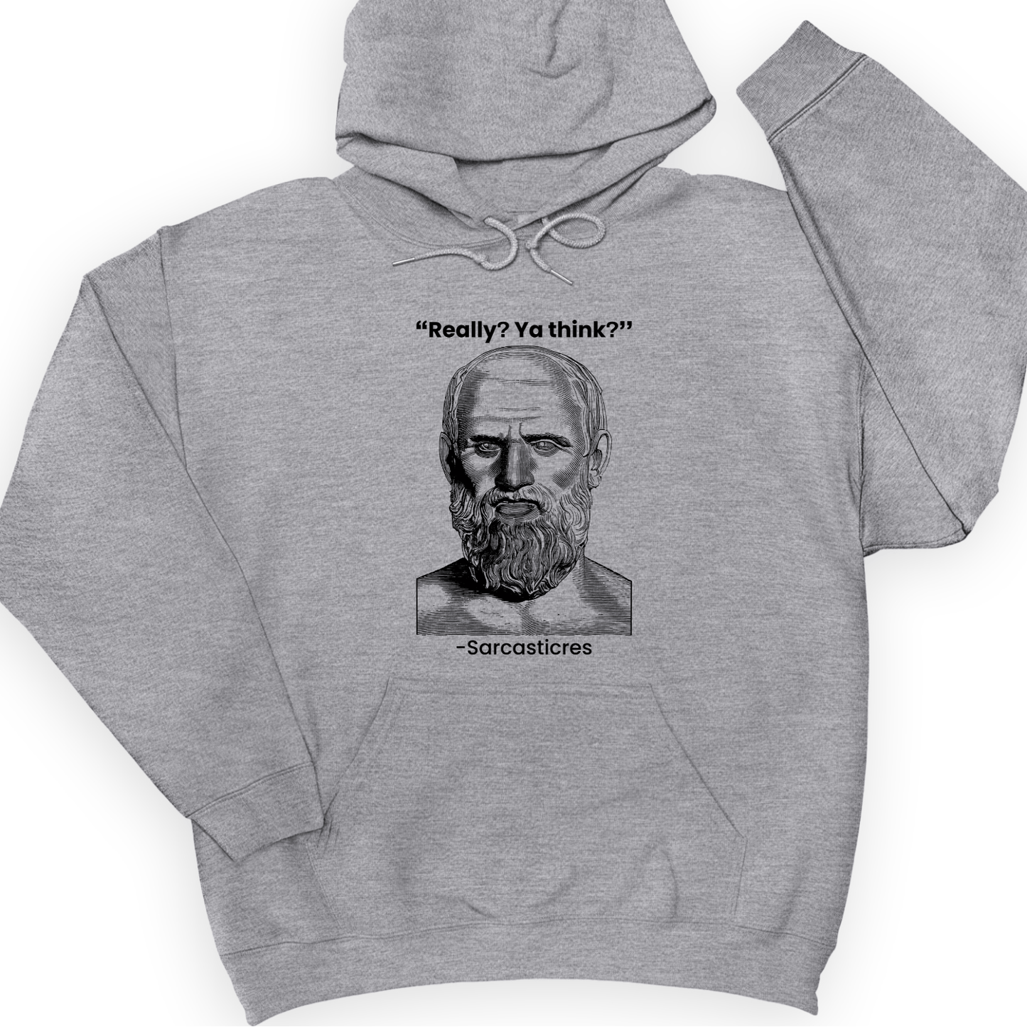 Sarcasticres Hoodie Sport Grey / S