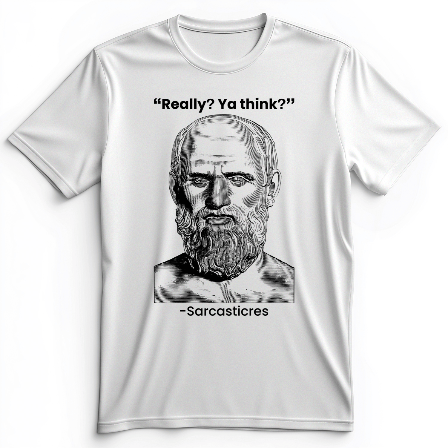Sarcasticres Premium Tee White / S