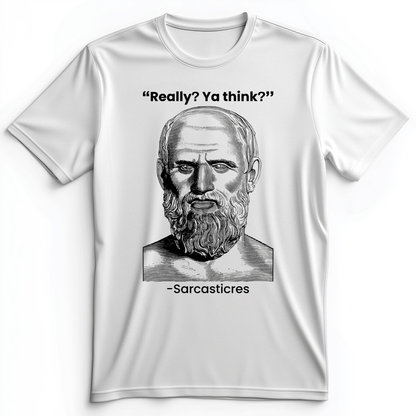 Sarcasticres Premium Tee White / S