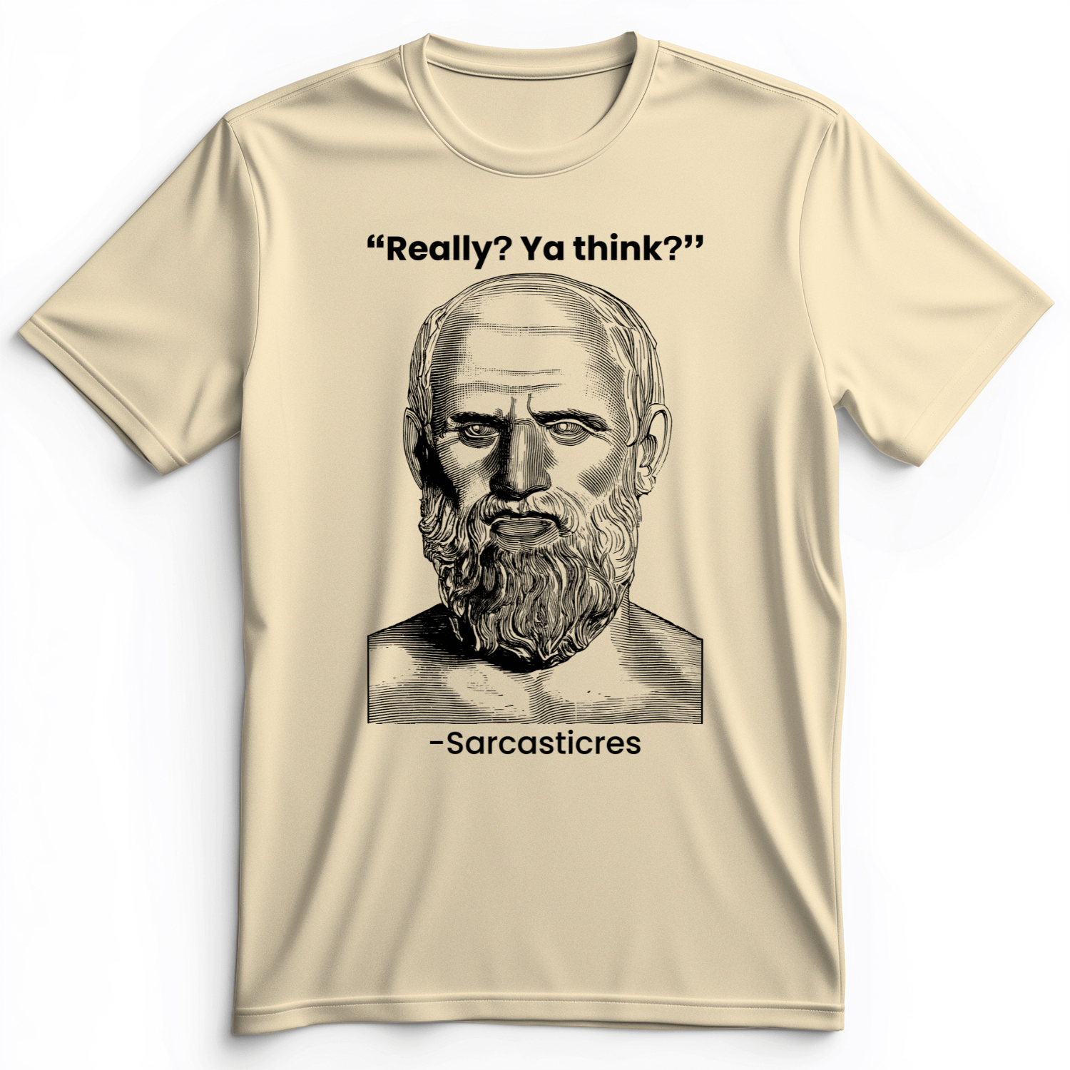 Sarcasticres Premium Tee Natural / S
