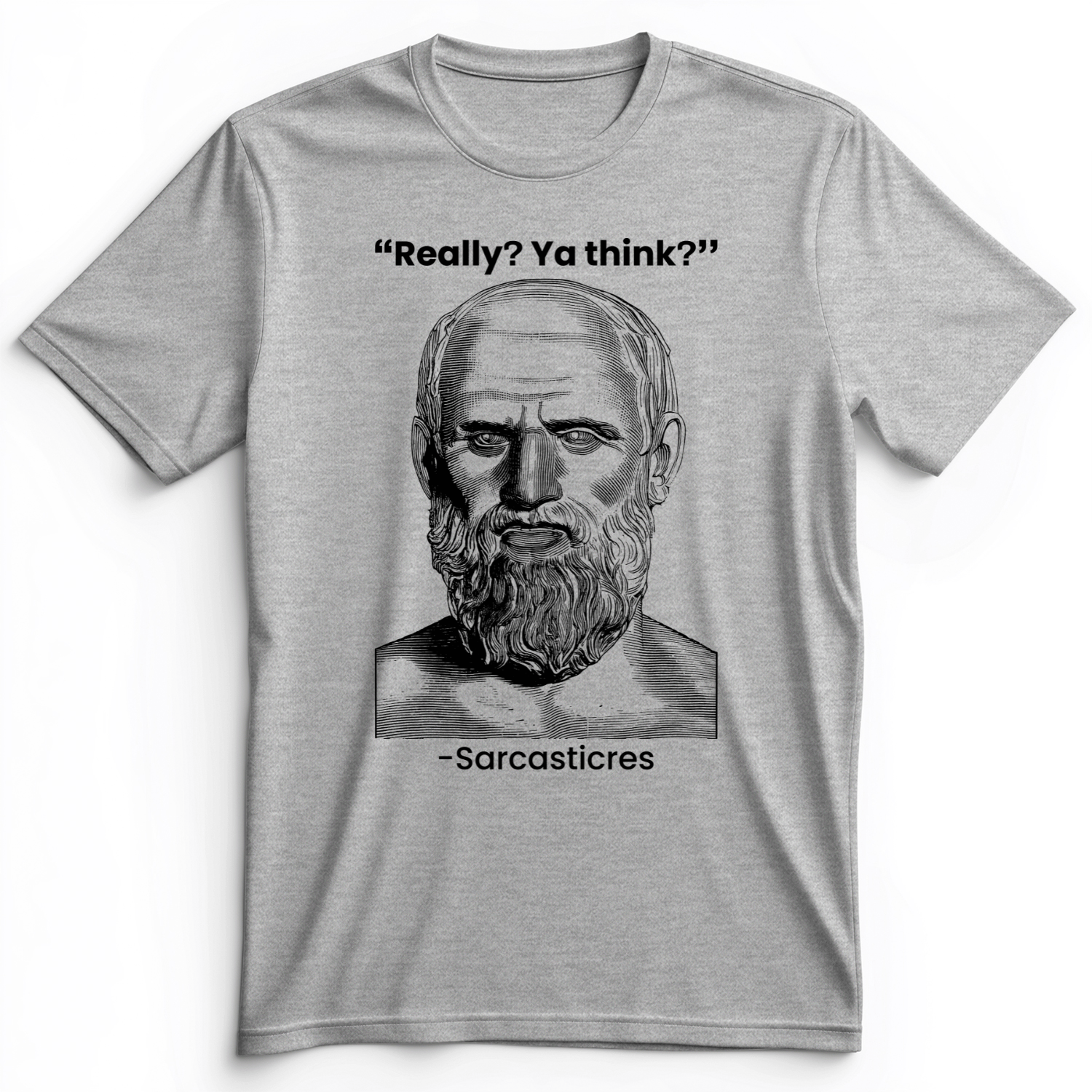 Sarcasticres Premium Tee Athletic Heather / S