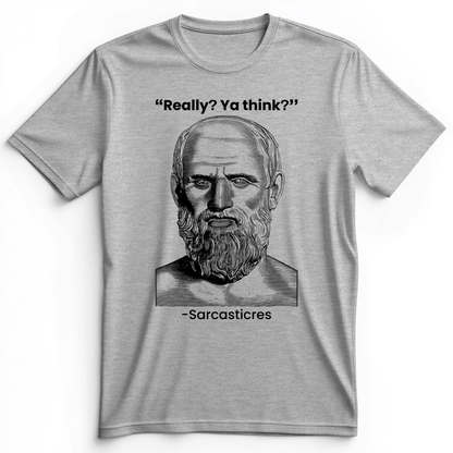 Sarcasticres Premium Tee Athletic Heather / S