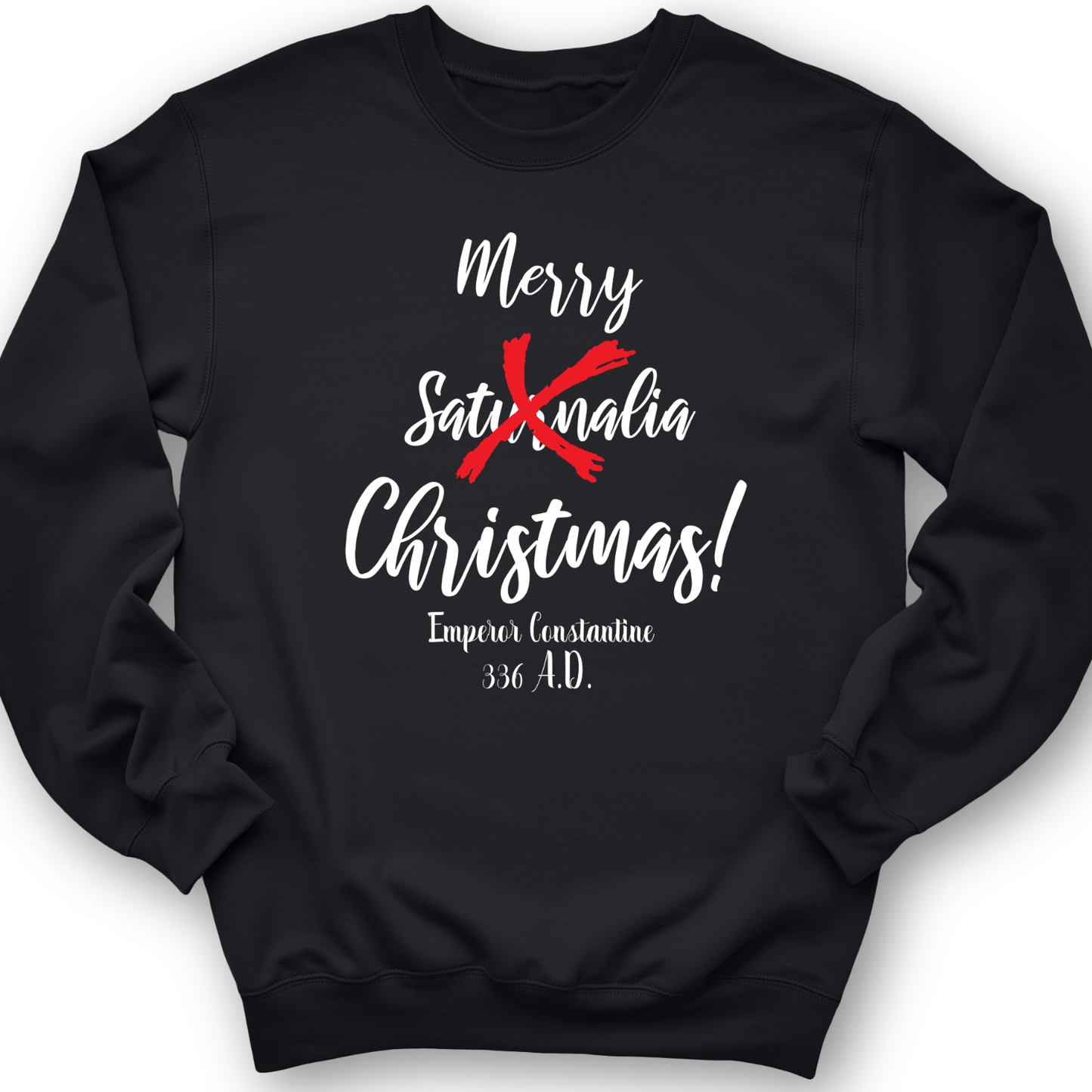 Saturnalia Crewneck Black / S