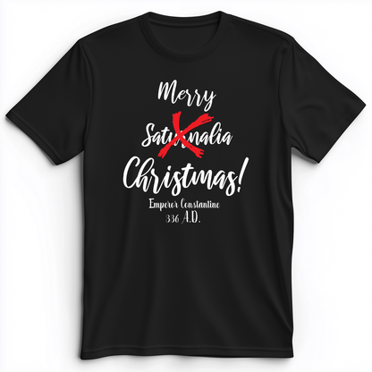 Saturnalia Premium Tee Black / S