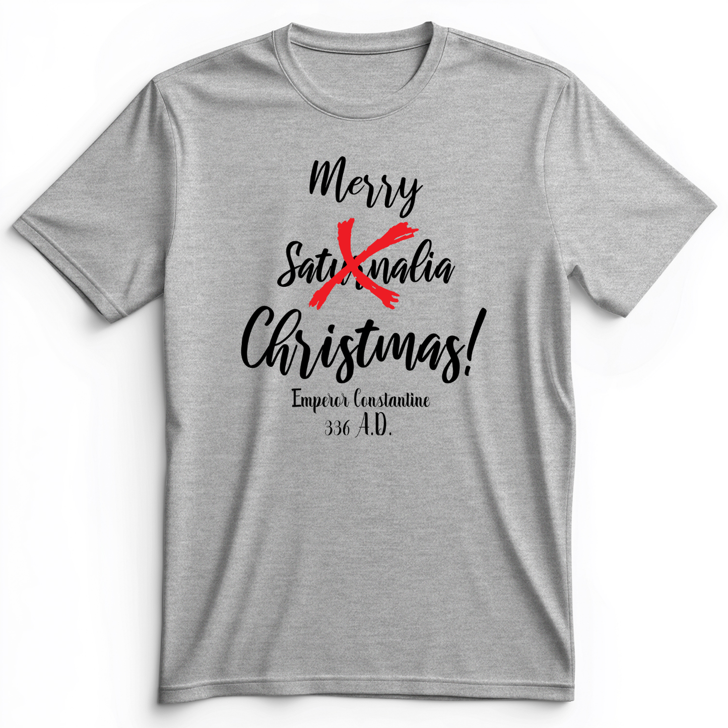 Saturnalia Premium Tee Athletic Heather / S