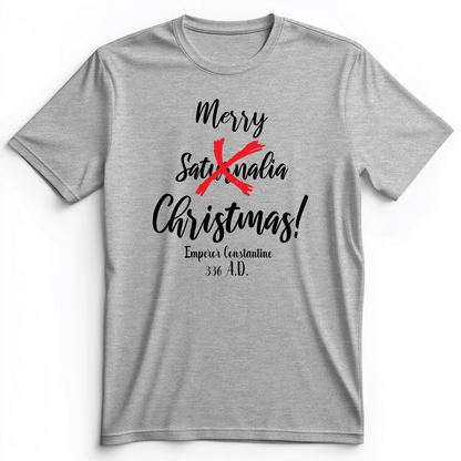 Saturnalia Premium Tee Athletic Heather / S