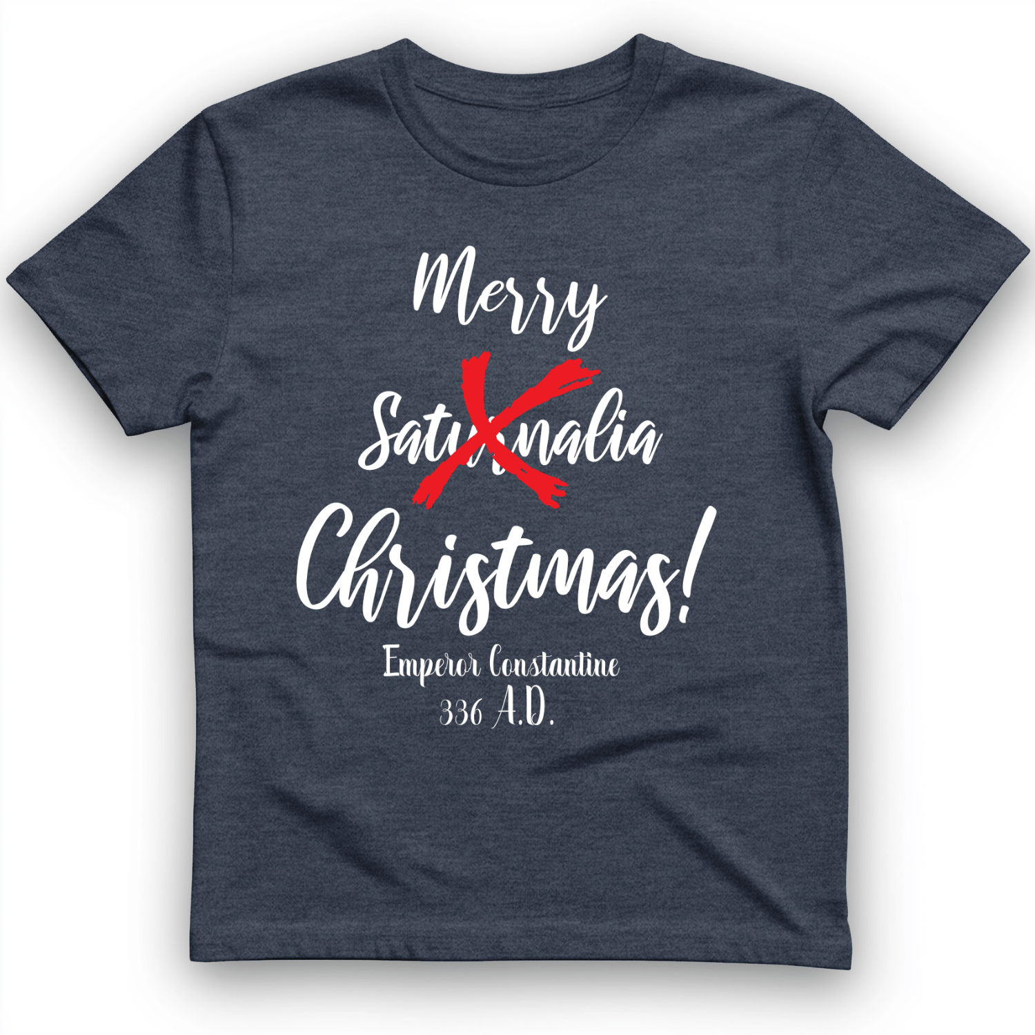 Saturnalia T-Shirt Heather Navy / S