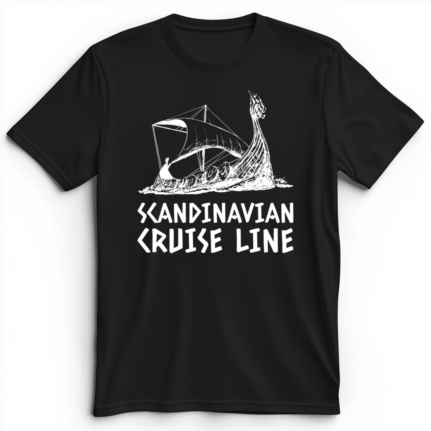 Scandinavian Cruise Line Premium Tee Black / S