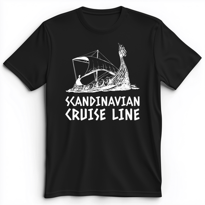 Scandinavian Cruise Line Premium Tee Black / S