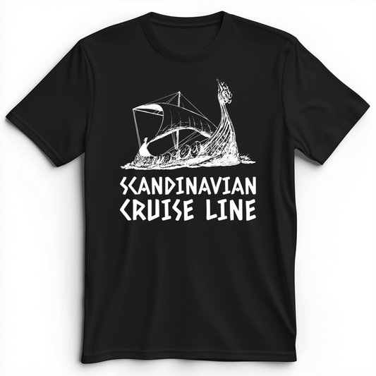 Scandinavian Cruise Line Premium Tee Black / S