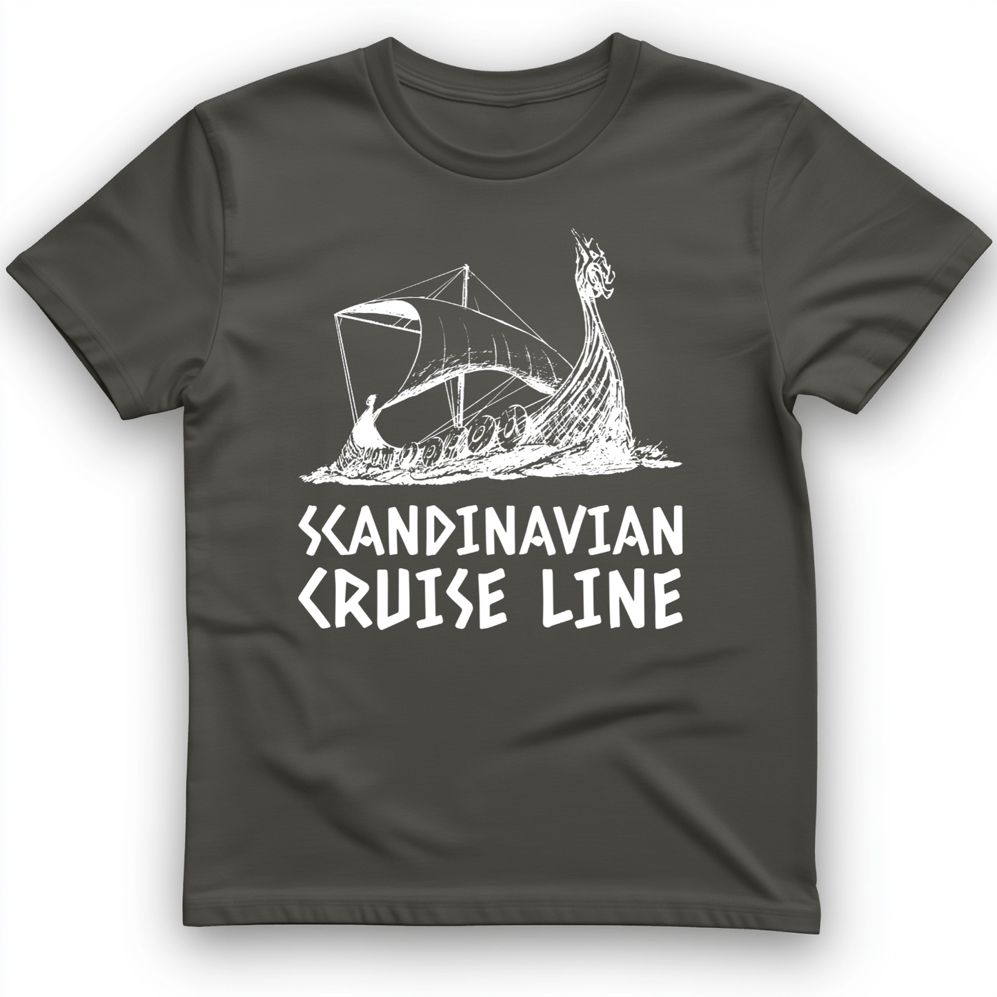 Scandinavian Cruise Line T-Shirt Charcoal / S