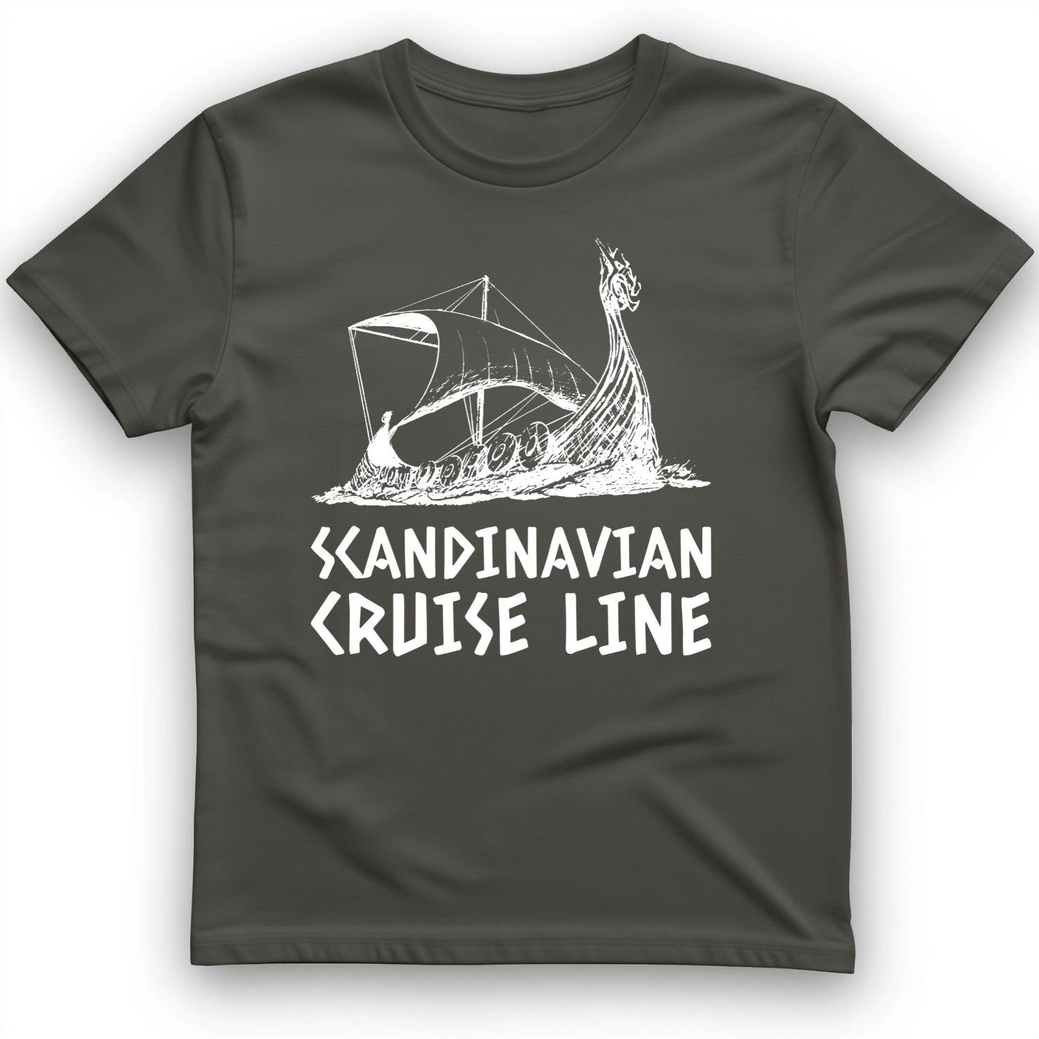 Scandinavian Cruise Line T-Shirt Charcoal / S