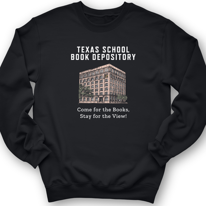 School Book Depository Crewneck Black / S
