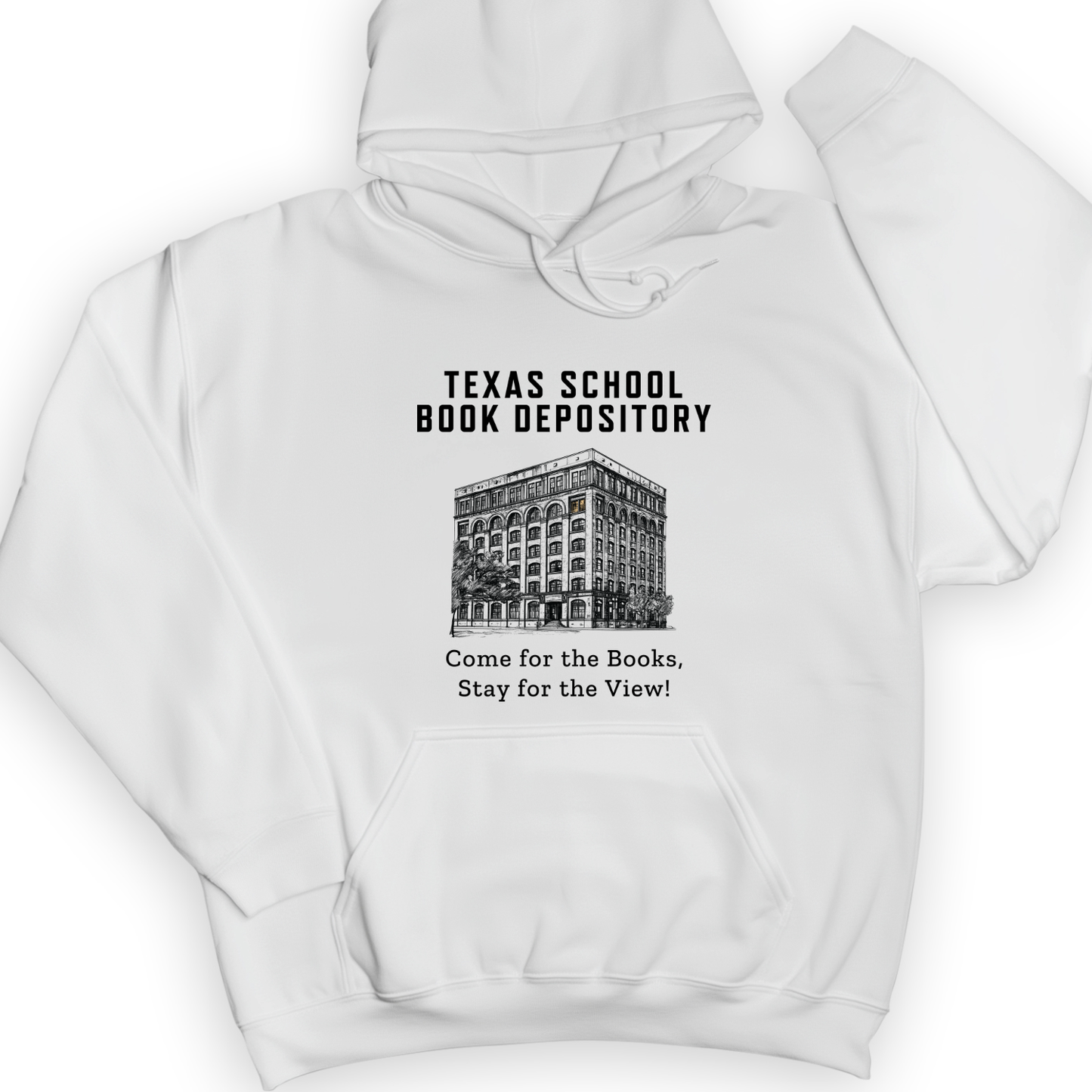 School Book Depository Hoodie White / S