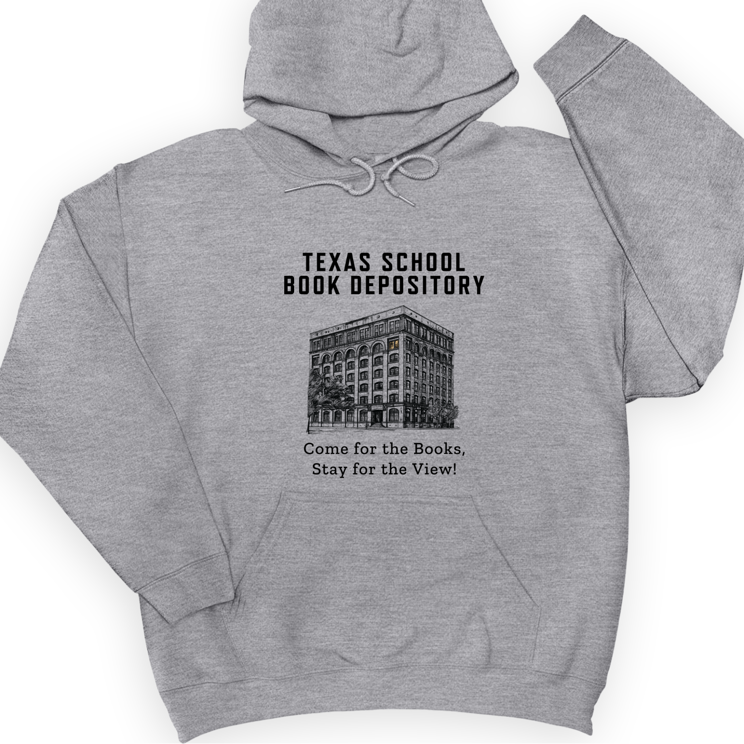 School Book Depository Hoodie Sport Grey / S