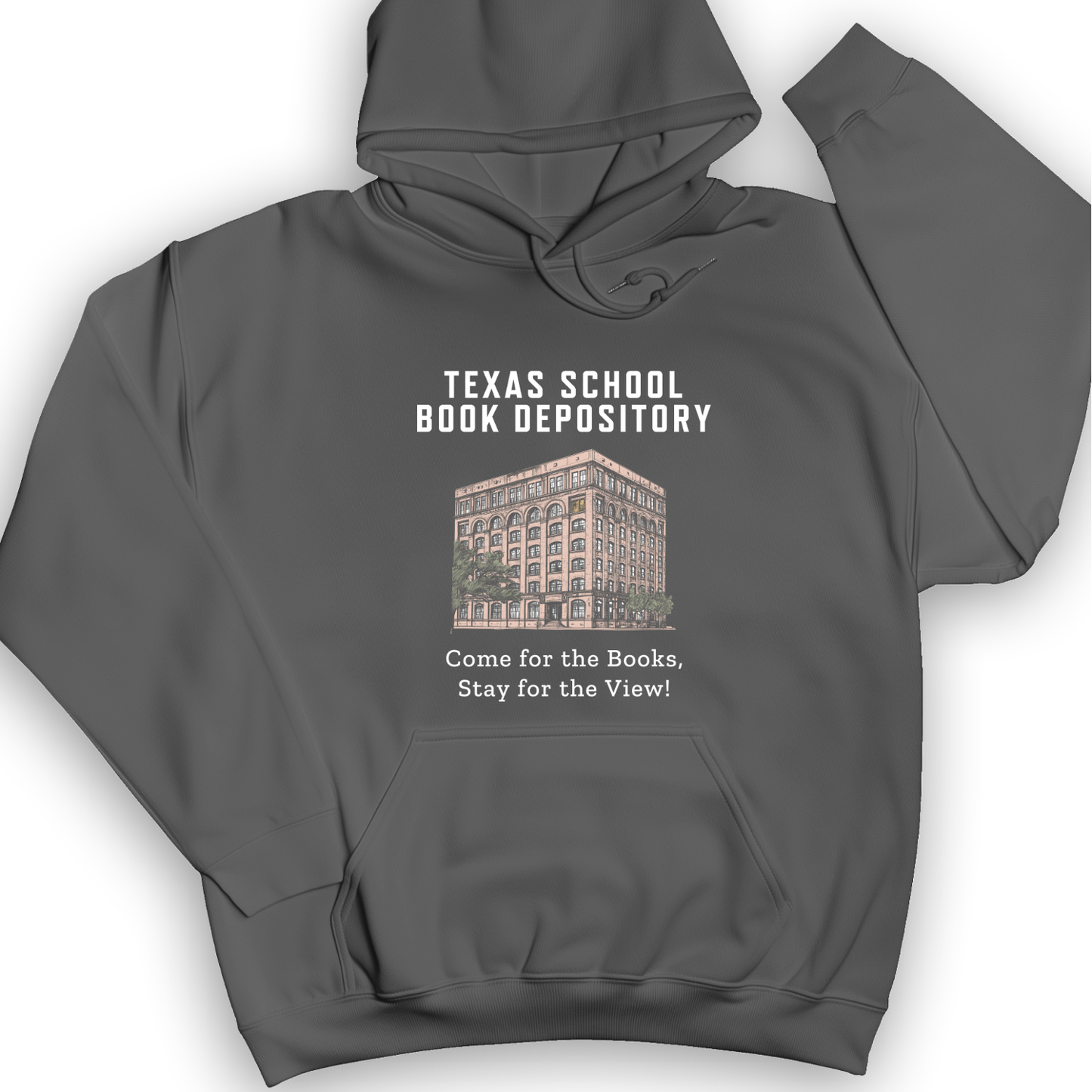 School Book Depository Hoodie Charcoal / S