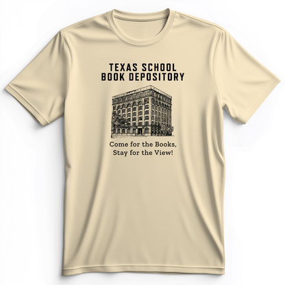 School Book Depository Premium Tee Natural / S