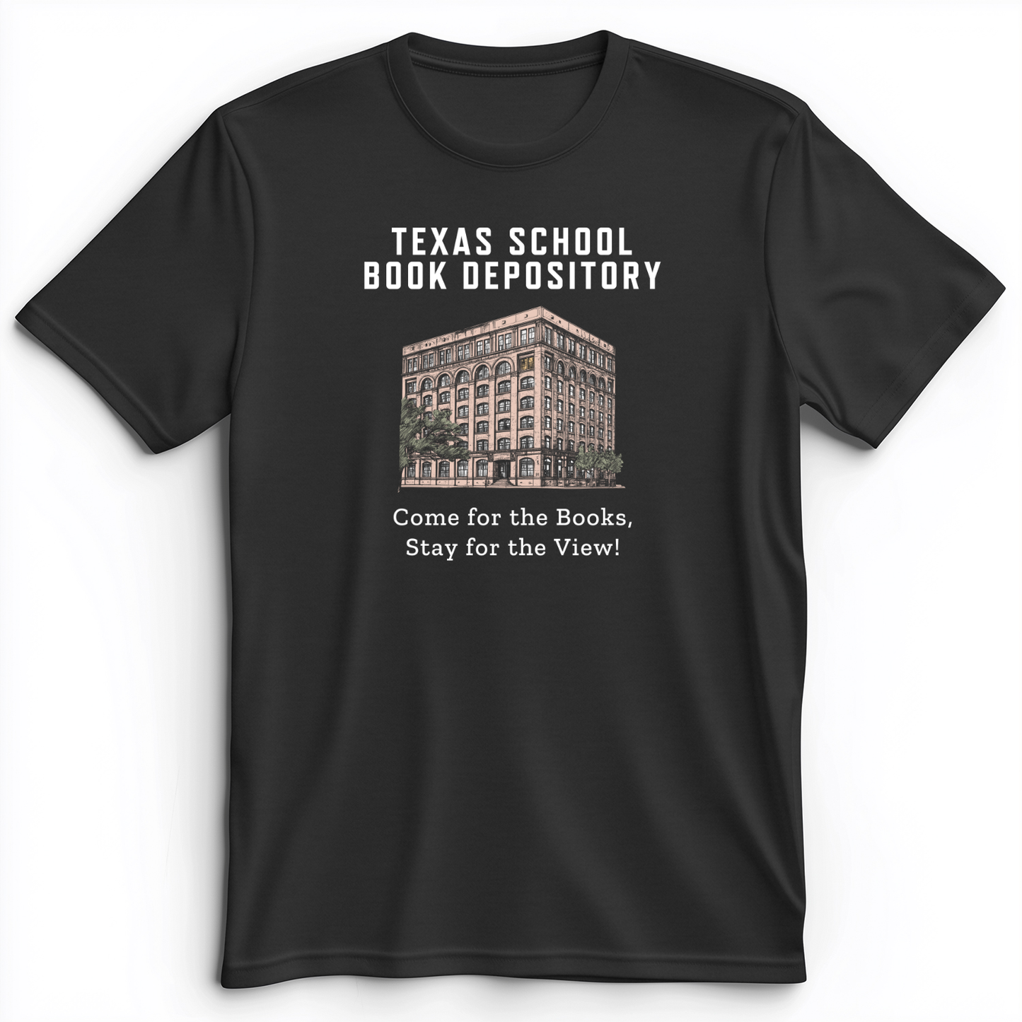 School Book Depository Premium Tee Dark Grey Heather / S