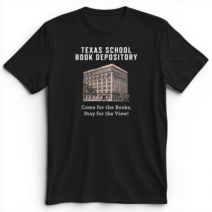 School Book Depository Premium Tee Black / S
