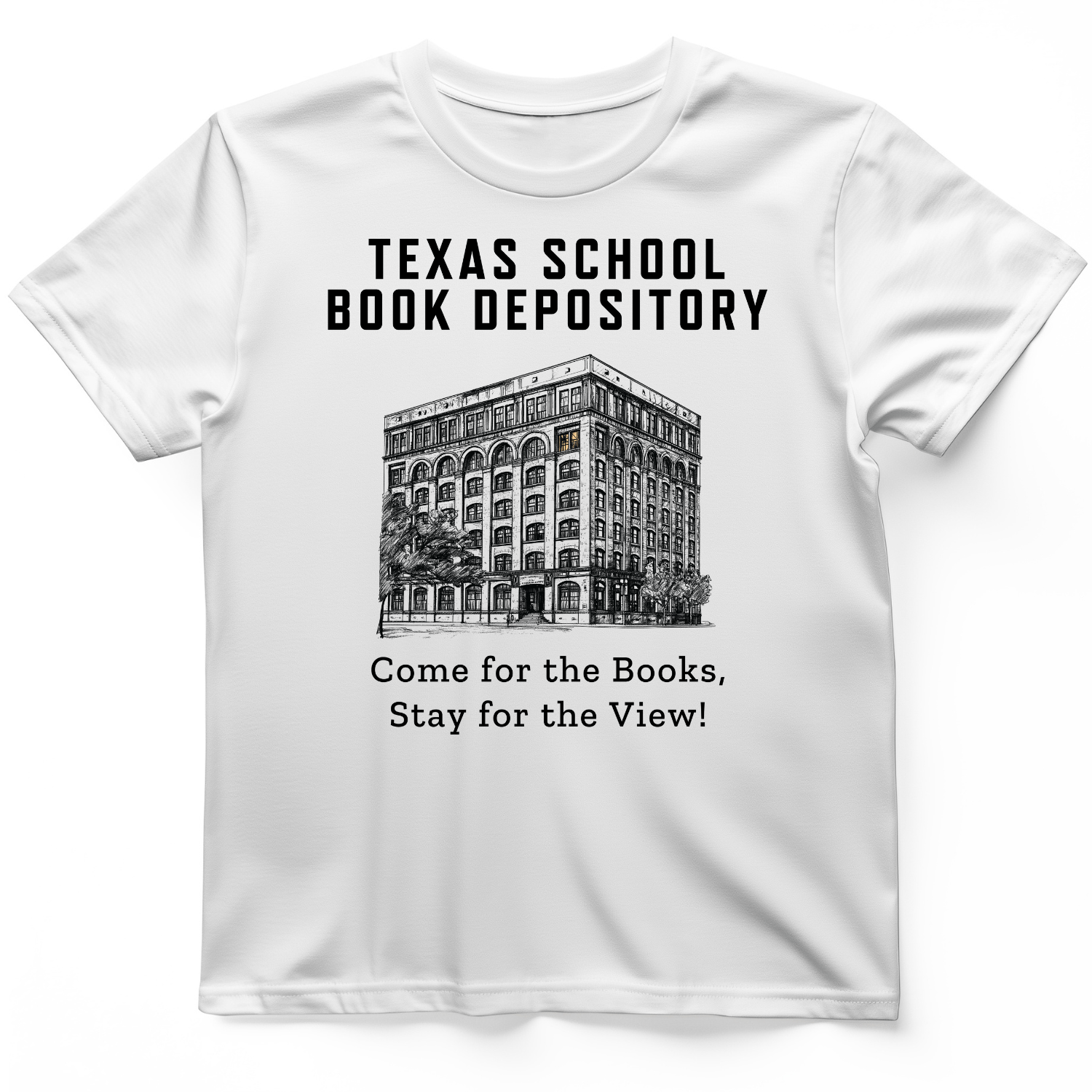 School Book Depository T-Shirt White / S