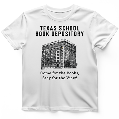 School Book Depository T-Shirt White / S