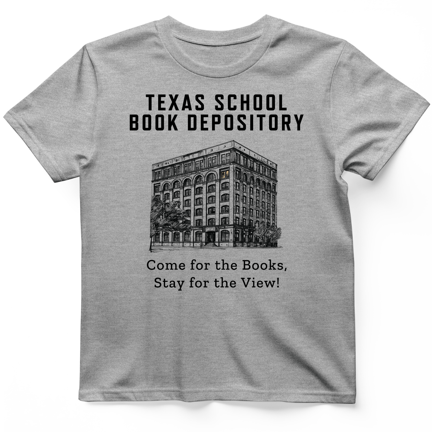 School Book Depository T-Shirt Sport Grey / S