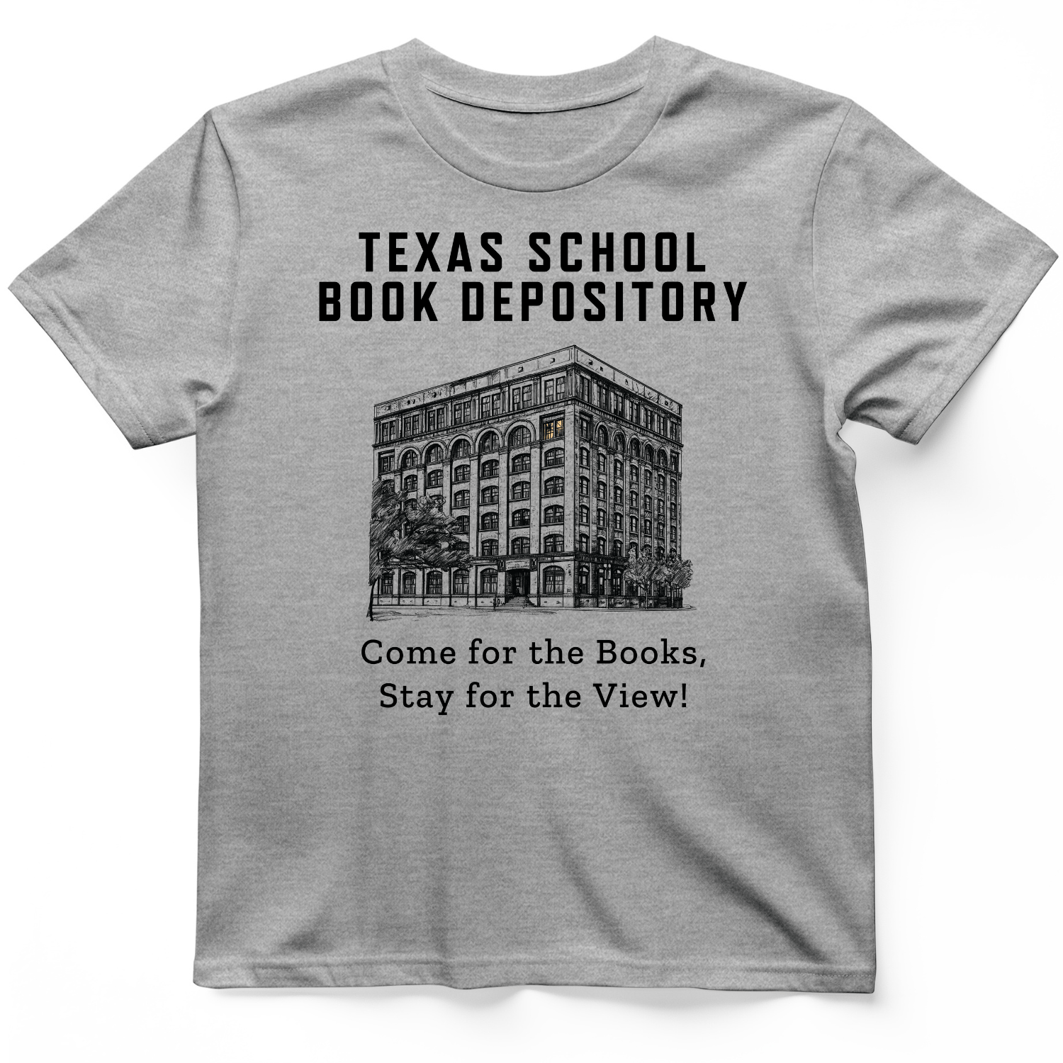 School Book Depository T-Shirt Sport Grey / S