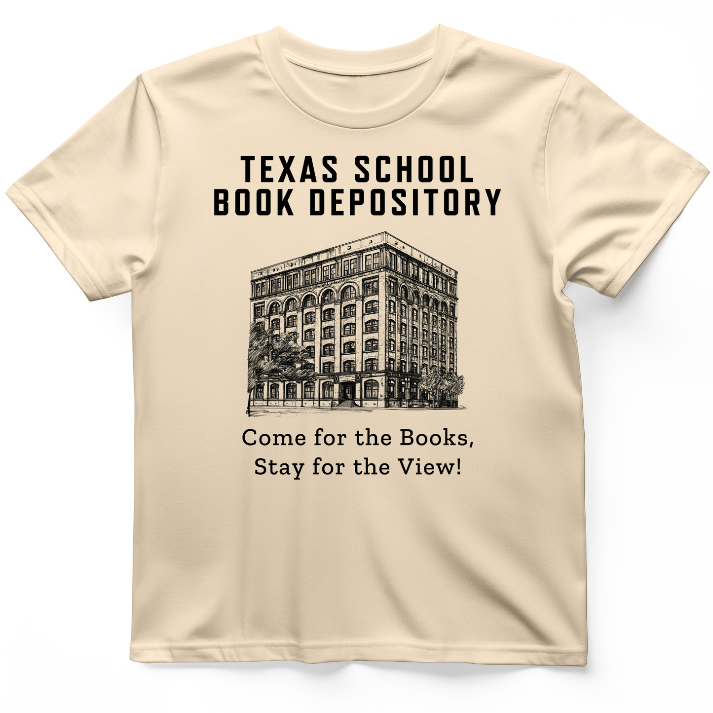 School Book Depository T-Shirt Natural / S