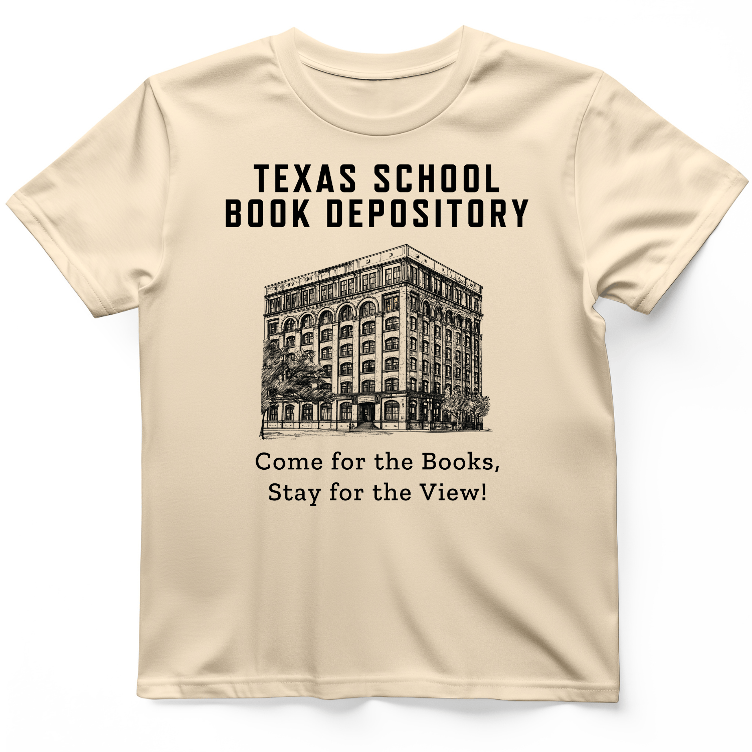 School Book Depository T-Shirt Natural / S